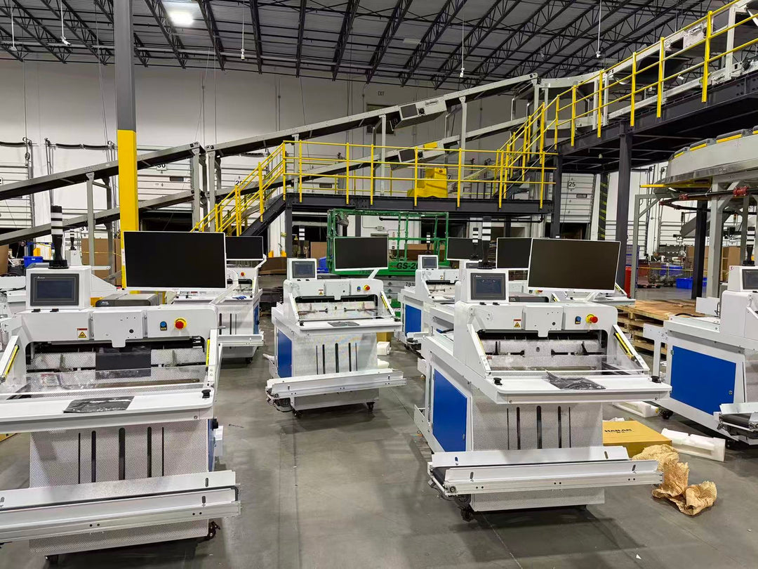 36 Units of METIWRAP 3.0 Power a Fully Automated Fulfillment Loop-WIN. IT Kentucky warehouse.